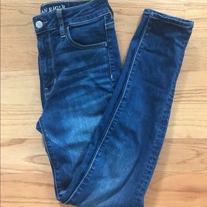 american eagle high rise jeans